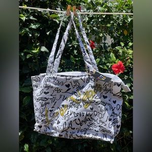 Las Vegas Genuine Canvas Tote Bag